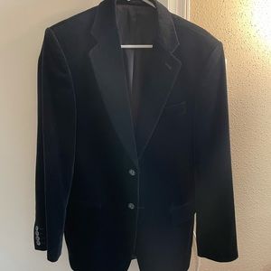 Size 38R Express Black Velvet jacket